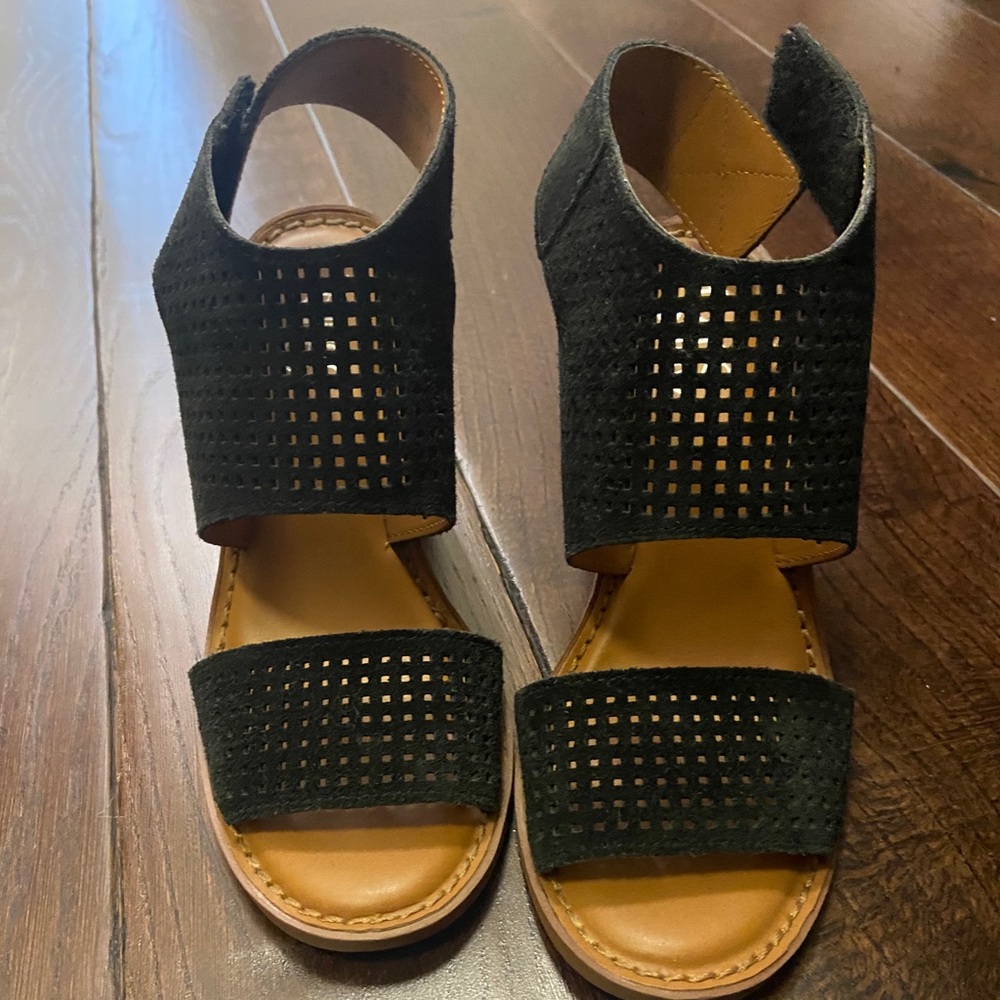 Franco Sarto Women’s Black Heeled Sandals